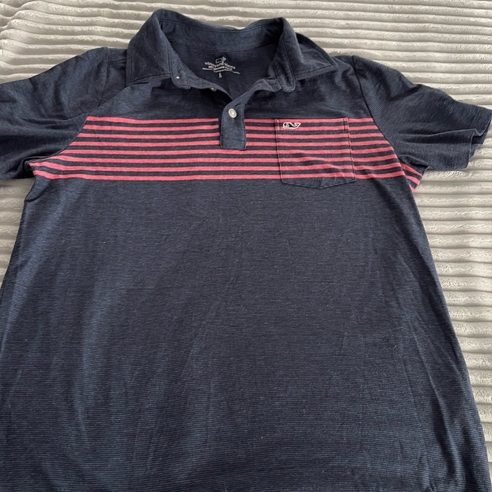 Boys short sleeved golf shirt
